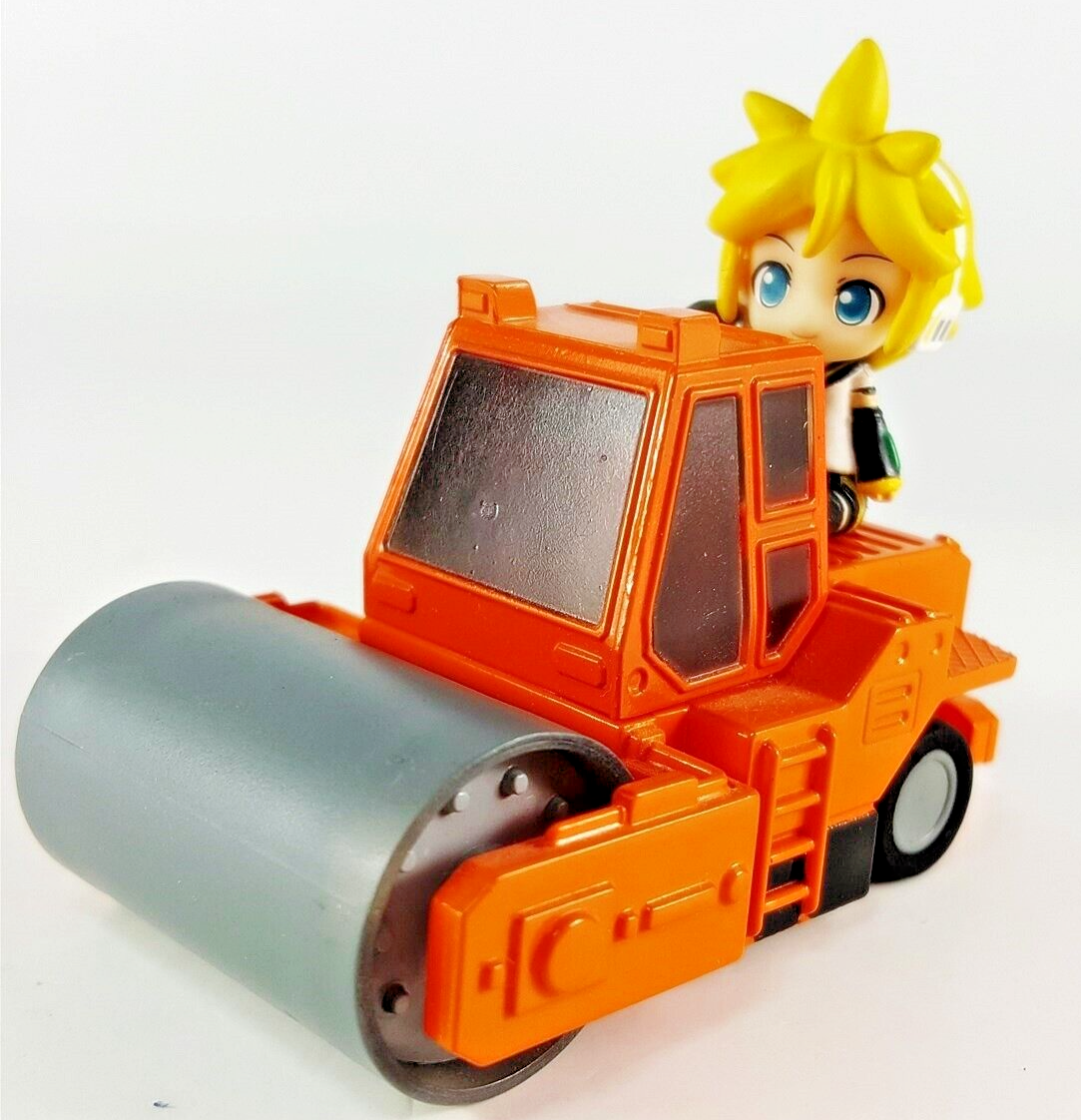 Vocaloid Len Kagamine Road roller Nendoroid Plus Pullback Car