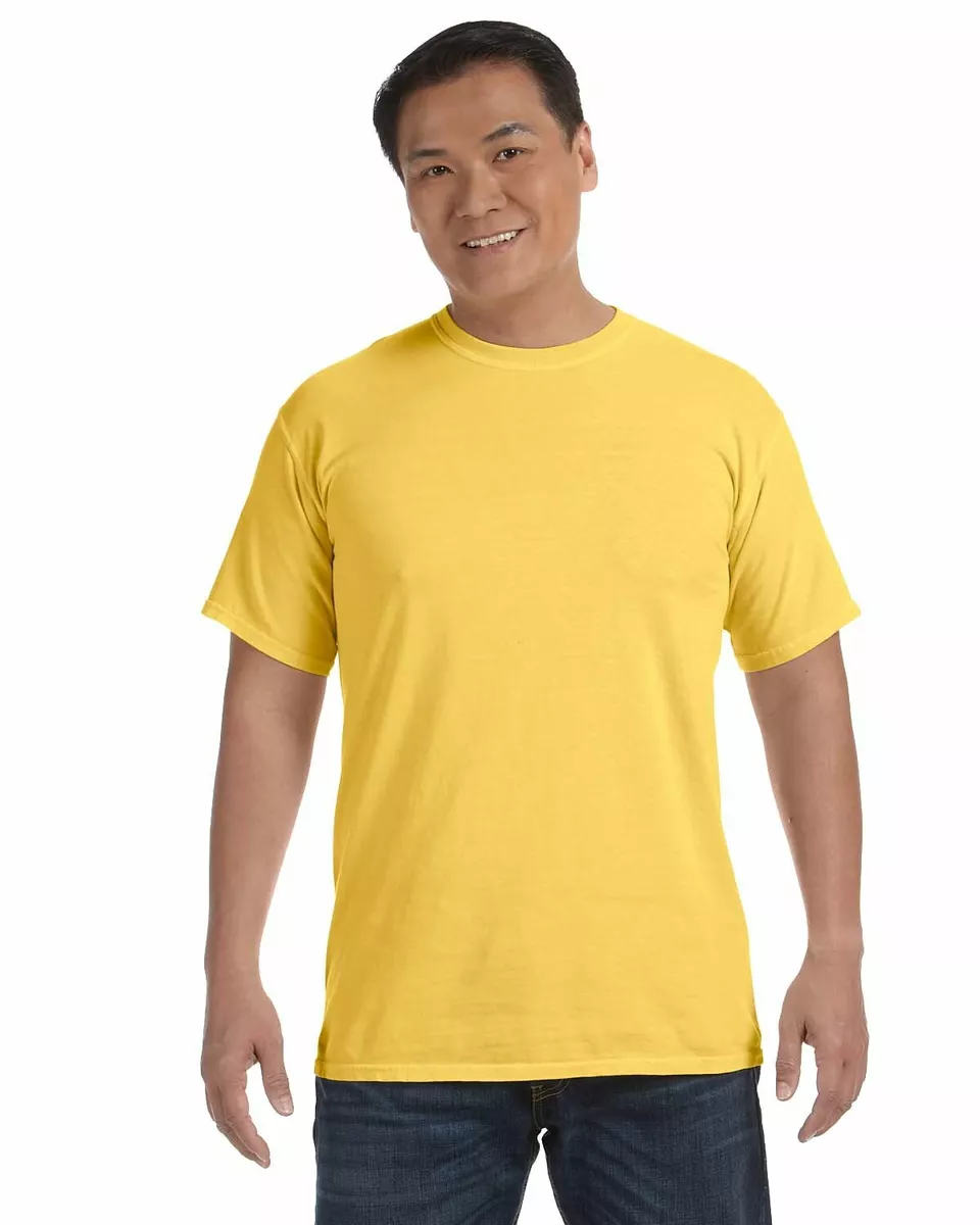 blank yellow shirt