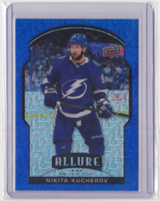 2020-21 UD ALLURE BLUE LINE BASE PARALLEL 32/35 NIKITA KUCHEROV #44 LIGHTNING
