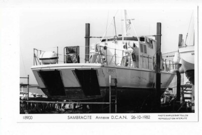 NAVY BOAT ANNEX SHIP OF THE DCAN SAMBRACITE