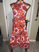 Anthropologie Maeve Kira Floral Print Maxi Dress Size Small