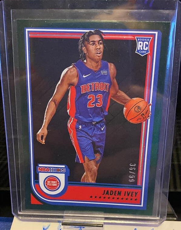2022-23 Panini NBA Hoops - Rookies Green #235 Jaden Ivey /99 (RC)