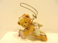 CHERISHED TEDDIES - SENDING YOU MY LOVE - FLYING CUPID ORNAMENT