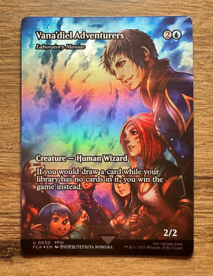Magic MTG Final Fantasy Vana'diel Adventures #30 *FOIL* Through The Ages