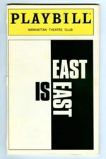 Vintage 1999 EAST is EAST at Manhattan Theatre Club Off-BROADWAY Playbill!