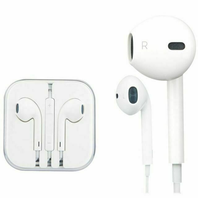 Apple Earpods White In Ear Canal Headset For Sale Online Ebay