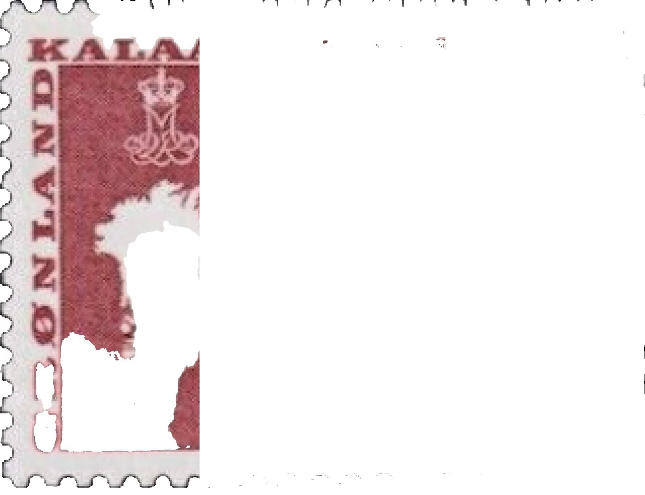 Franqueo de la realeza Sellos Groenlandia