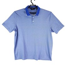 Mens Blue Hart Schaffner Marx Polo Shirt short sleeves 100 Cotton Size XL