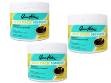 3 Pack - Queen Helene Mud Pack Masque Cleanser for Smooth, Tight Skin, 12 oz