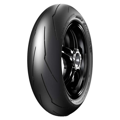 TYRE PAIR PIRELLI 120/70-17 (58W) + 200/55-17 (78W) DIABLO SUPERCORSA V4 SP - Picture 3 of 6