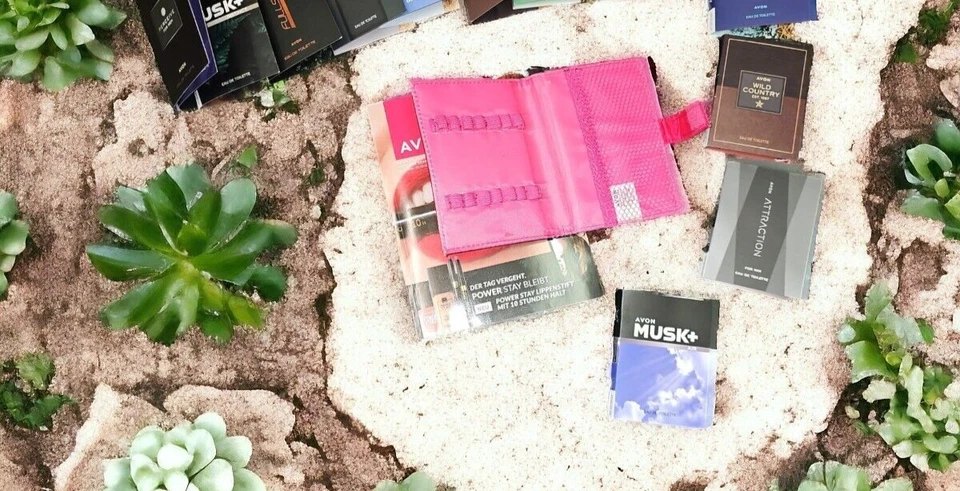 Avon Proben Organizer gemischte 14x AKTUELLE Proben Herren testen +Katalog - Bild 3 von 4