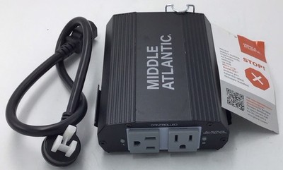 Middle Atlantic RLNK-215 Select 2 Outputs IP Controlled PDU with RackLink p514