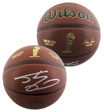 Lakers Shaquille O'Neal Signed Wilson Trophy Series Basketball BAS Witnessed