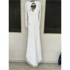chinese dress ladies Clara White Maxi Dress - US 14