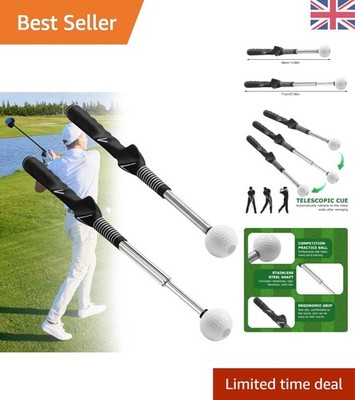Hochwertiger einziehbarer Golfschwungtrainer - Ideal zum Aufwärmen & Üben