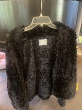 paula lishman knit fur Black Size M
