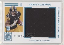 2020 Encased Substantial Rookie Swatches Sapphire 37/50 Chase Claypool 0eo6