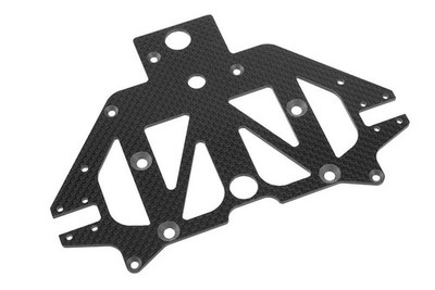 Team Corally Front Lower Suspension Plate SSX-8X 3K Carbon + Spherical Balls (2)