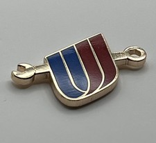 Llave de tulipán United Airlines Mantenimiento Logo Solapa Pin Cloisonne Repro