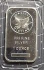Sunshine Minting 1 oz .999 Fine Silver Bar 1 Ounce Total Precious Metal Content