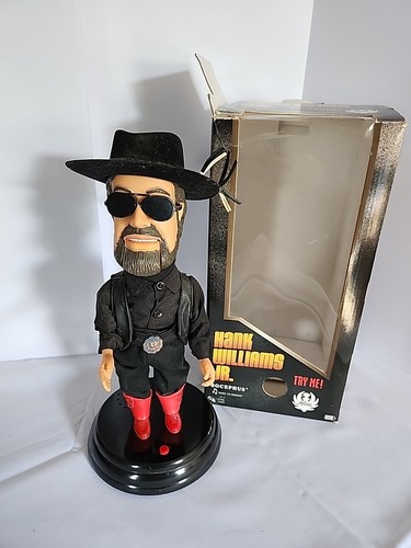 2004 Gemmy, Hank Williams Jr. Bocephus, Born To Boogie, Sings And Dances Figure