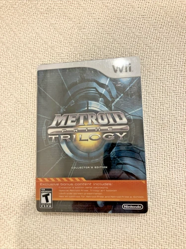 Metroid Prime Trilogy: Collector's Edition -- CIB, Tested (Nintendo Wii, 2009)