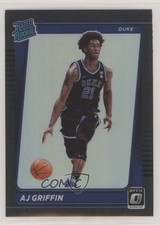 2022 Chronicles Draft Picks Donruss Optic Rated Rookies Black AJ Griffin #5 0tg5