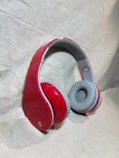 Sound Aura Wireless Headphones PINK Bluetooth Aux Port No Mic Otherwise Working