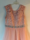 SPEECHLESS BIG GIRLS SEQUIN LACE MAXI LONG DRESS LIGHT PASTEL PINK sz 14 XMAS — photo 6