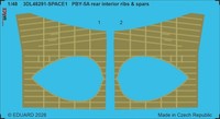 Eduard Accessories 3DL48291 - 1:48 PBY-5A Rear Interior Ribs & Spars Space For I