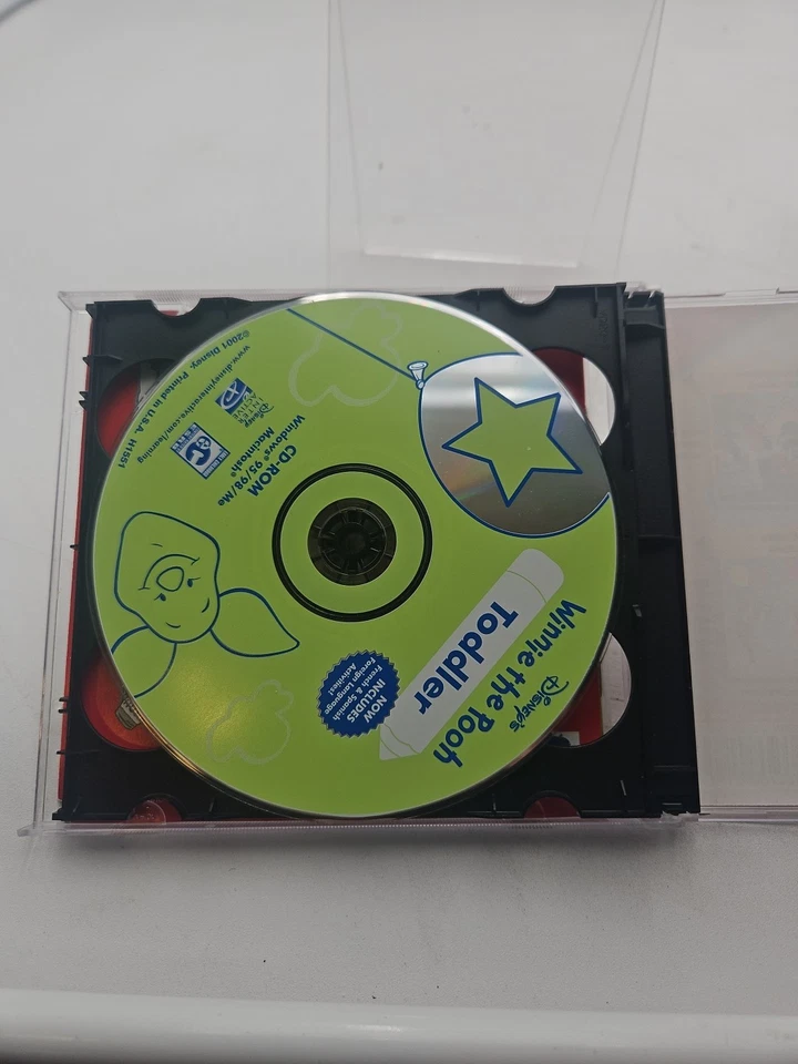 Disney Learning Toddler Mickey Mouse Winnie The Pooh 2 Disc Set PC Tested Works - Image 4 of 4