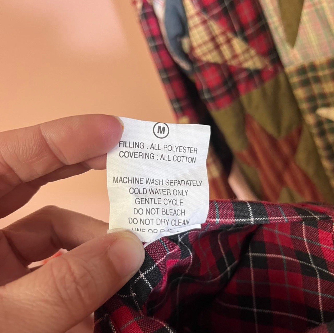 Vintage Patch Magic Reversible Quilted Cotton Jac… - image 6