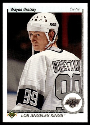 #ad 1990 91 Upper Deck #54 Wayne Gretzky Los Angeles Kings $1.85