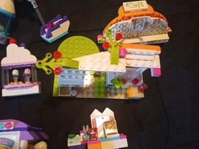 LEGO FRIENDS  41130 Roller Coaster/41320 Yogurt/3061 Cafe/Carnival Ride/Popcorn 