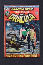 1972 MARVEL COMICS THE TOMB OF DRACULA #1 1ST...