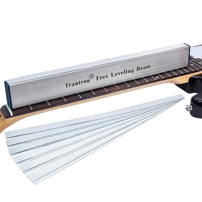 Fret Leveling Beam, 16 Inch Stainless Steel Fret Leveler Sanding Block, Guita...