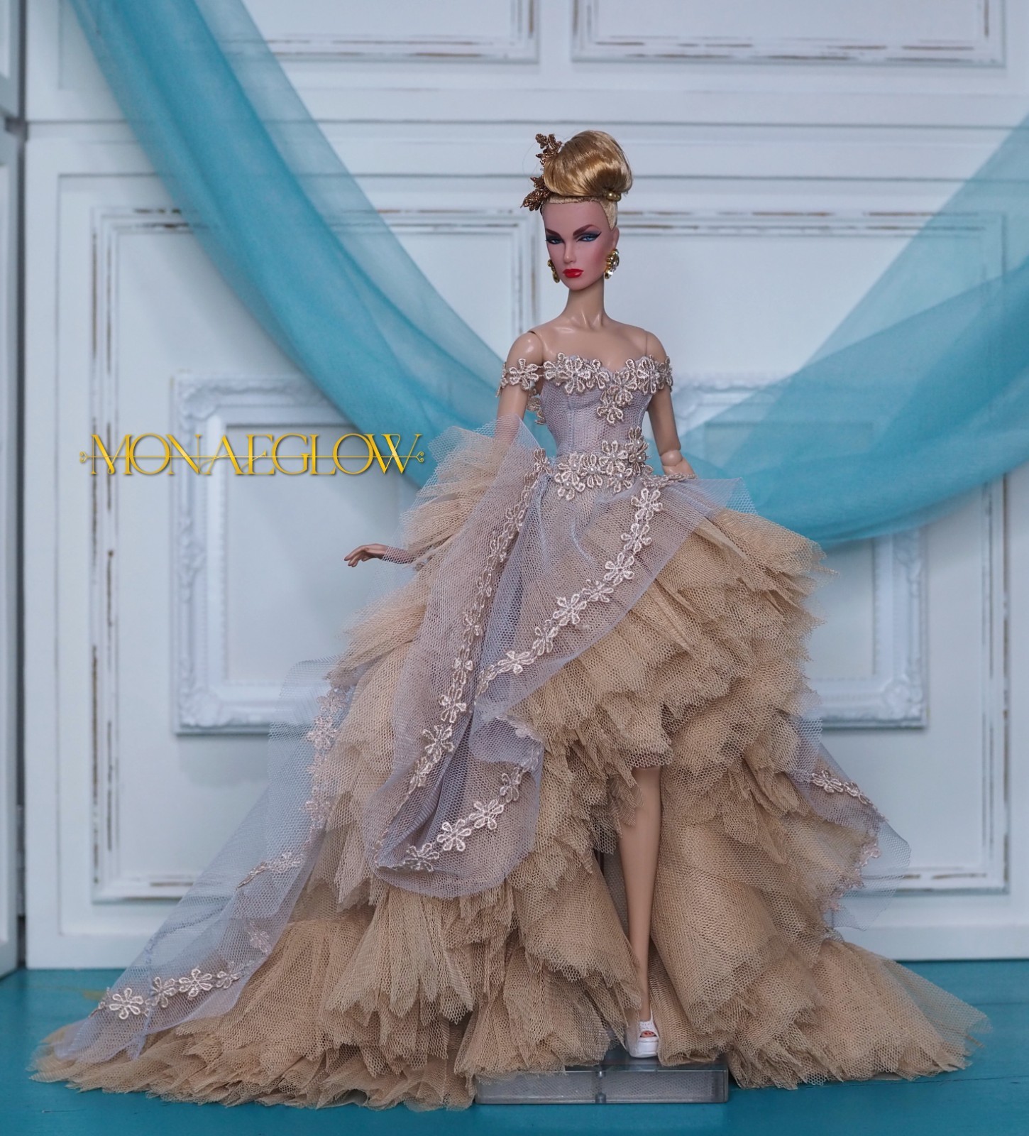 Handmade Outfit for Fashion Royalty,Fr2,Barbie model muse do