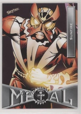 2020 Upper Deck Marvel X-Men Metal Universe Pink 26/75 Sunfire #61 0nr3