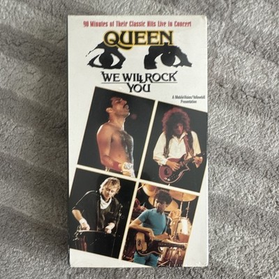 Strand Home Video Queen We Will Rock You VHS Hi-Fi Stereo NR Live Concert 1992