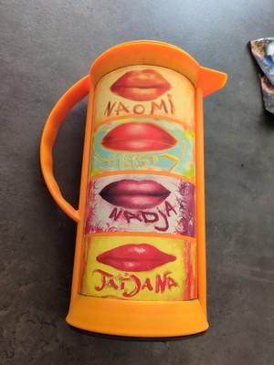 Alfie Design Thermoskanne 90 er Jahre Sammlerstück Modelnamen Orange