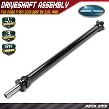 Rear Driveshaft Prop Shaft Assy for Ford F-150 2015-2017 V8 5.0L 4WD 8.8 In Axle