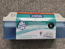 Status Moisture Absorber Refillable Dehumidifier Trap Damp absorbes 1L each