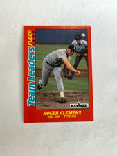 1988 FLEER KAYBEE TEAM LEADERS ROGER CLEMENS GEM MINT MUST SEE
