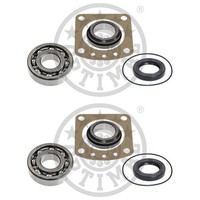 2X Optimal RADLAGER-SATZ Hinten Passend FÜR FSO 125P Polonez Lada 1200-1500