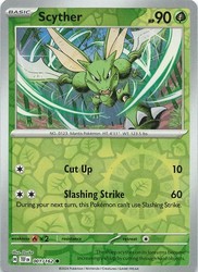Scyther 001/162 Temporal Forces Reverse Holo