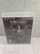 Ultimate Stealth Triple Pack PlayStation 3 PS3  Authentic and Tested No Manual