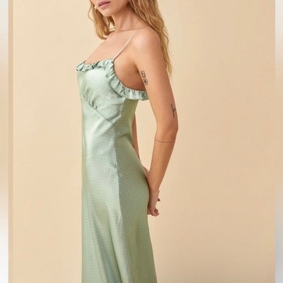 slim fit dress slacks Seafoam Short Sleeve Silk Dress with Chiffon Cross Chest Detail – Eveliina  Vintage