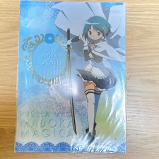 Madoka Magica Miki Sayaka A4 8.27 x 11.69 Clear File Lawson Limited Japan F/S