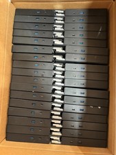 lot of 50 Dell WD22TB4 Thunderbolt 4 USB-C Docking Station no cables