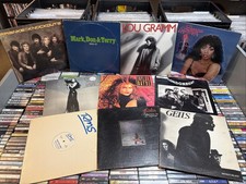 Rock / Pop 10x VINYL LP RECORD ALBUM LOT VG/VG